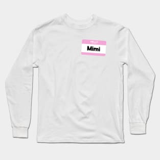 My Bias is Mimi Long Sleeve T-Shirt